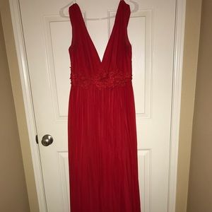 Marine ball dress